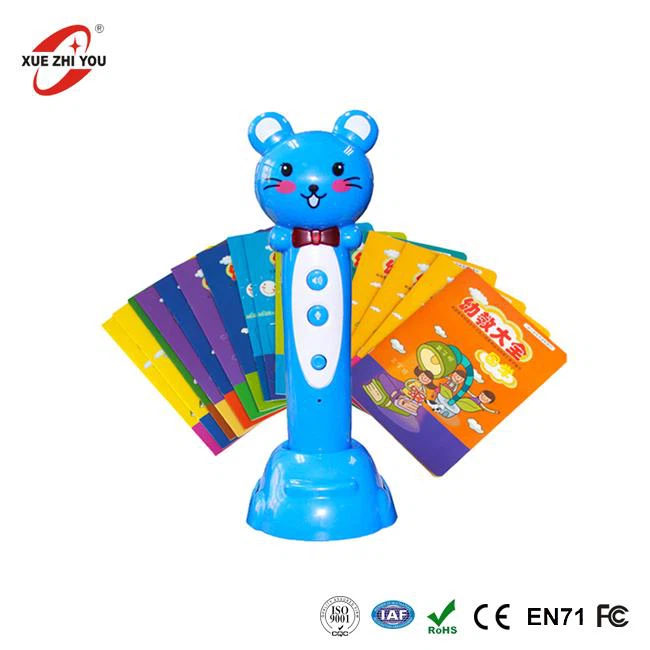 Páistí Léigh Peann Le Leabhar Fuaime