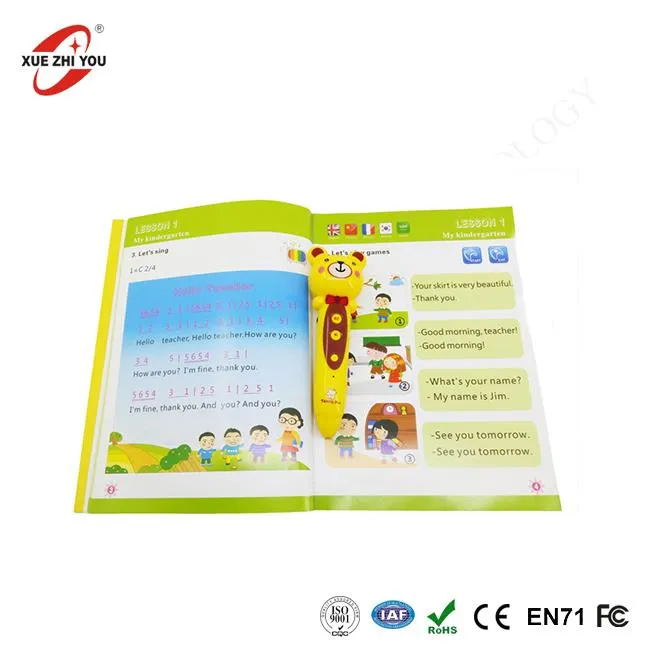 Peann agus Leabhair Léitheoireachta Kids Toy Cliste