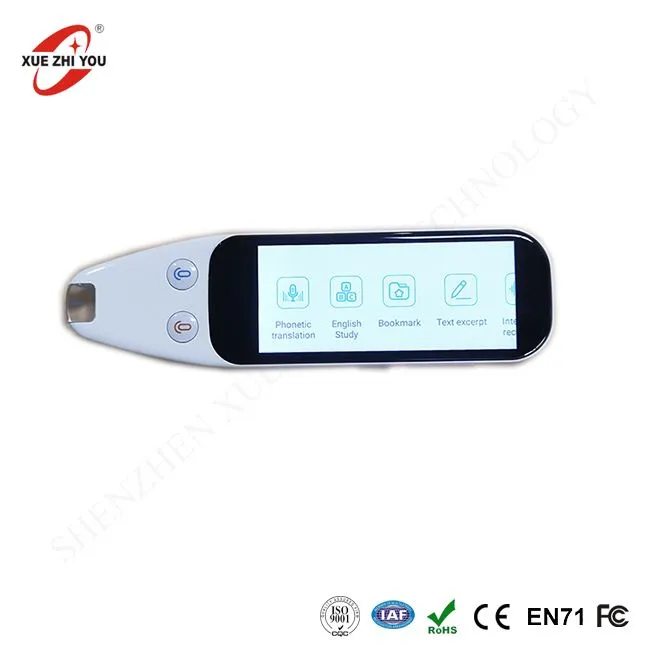 Peann Aistriúcháin Scantalker Ultra-iniompartha le 112 teanga