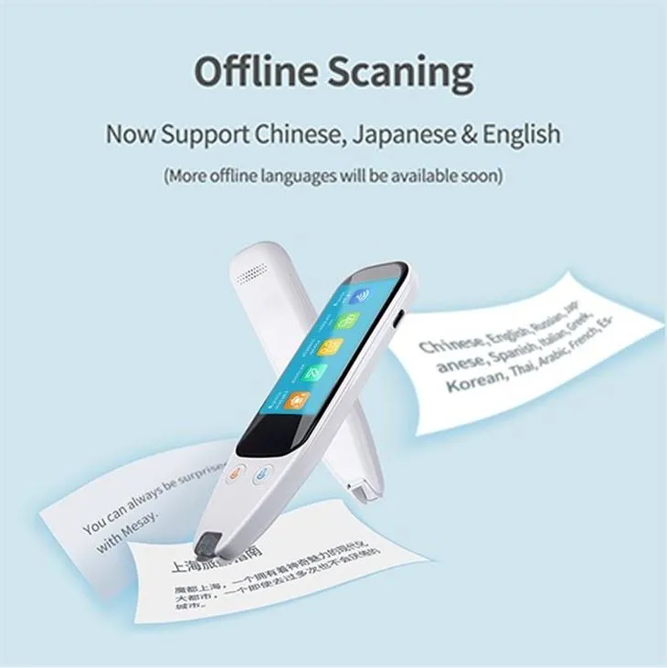 Peann Aistriúcháin Cliste Inaistrithe Do 112 Teanga